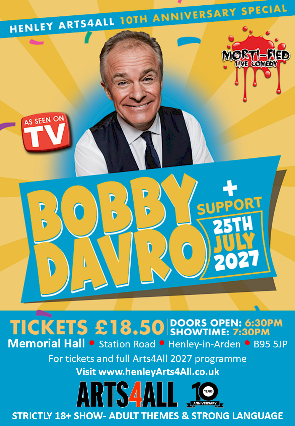 Booby Davro & Support